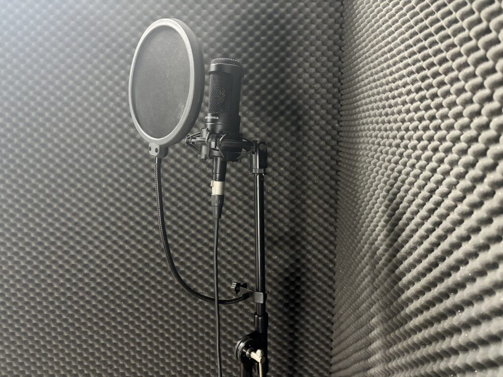 Vocal recording boot